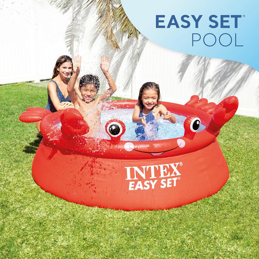 INTEX 6'X20" HAPPY CRAB EASY SET POOL