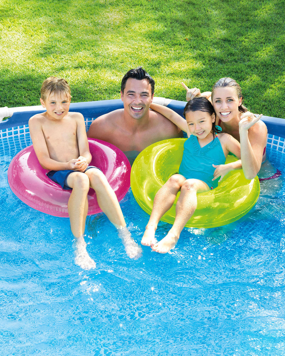 Intex Metal Frame Pool 12 Ft x 30 inch with pump & filter