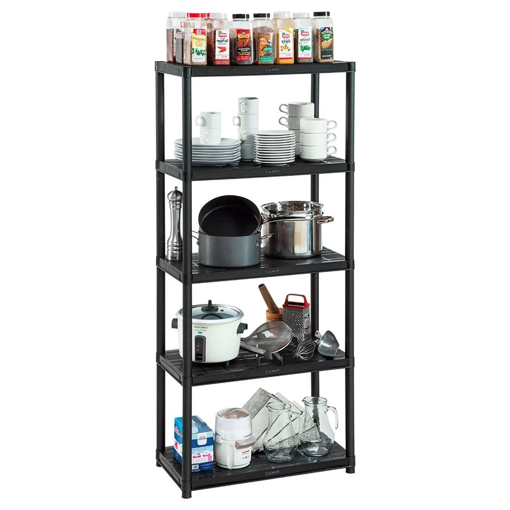 RIMAX 15" 5 TIER SOLID SHELF BLACK (12899)