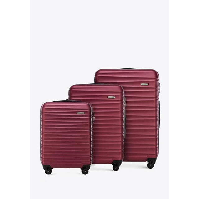 RHINOTOP JOURNEY TRIO 3PC PINK LUGGAGE SET