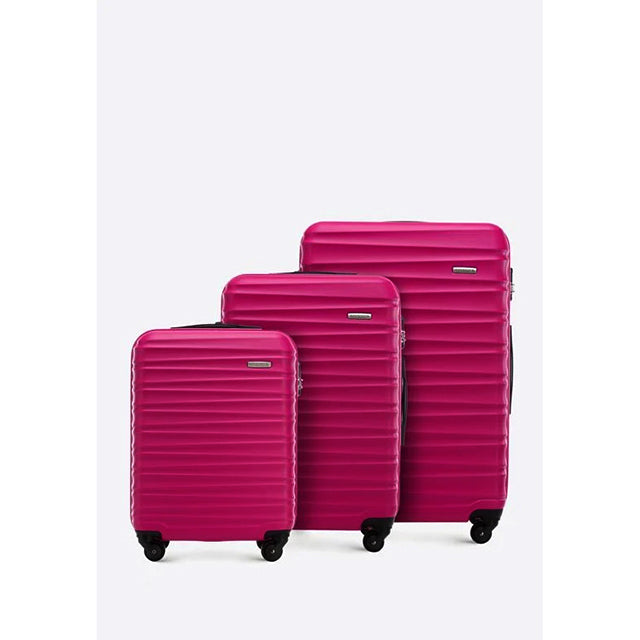 RHINOTOP JOURNEY TRIO 3PC PINK LUGGAGE SET
