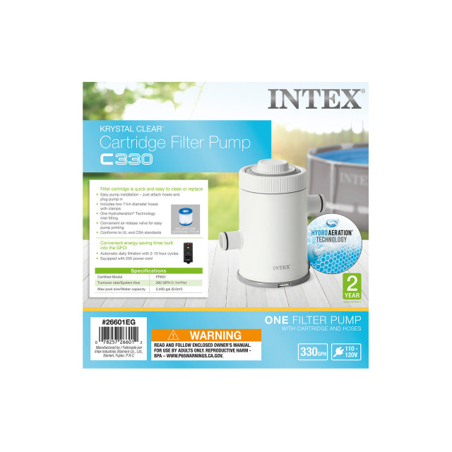 INTEX C330 CARTRIDGE FILTER PUMP