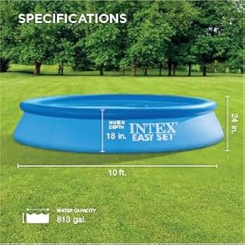 Intex Easy Set Pool 10 Ft x 24 inch Pool only