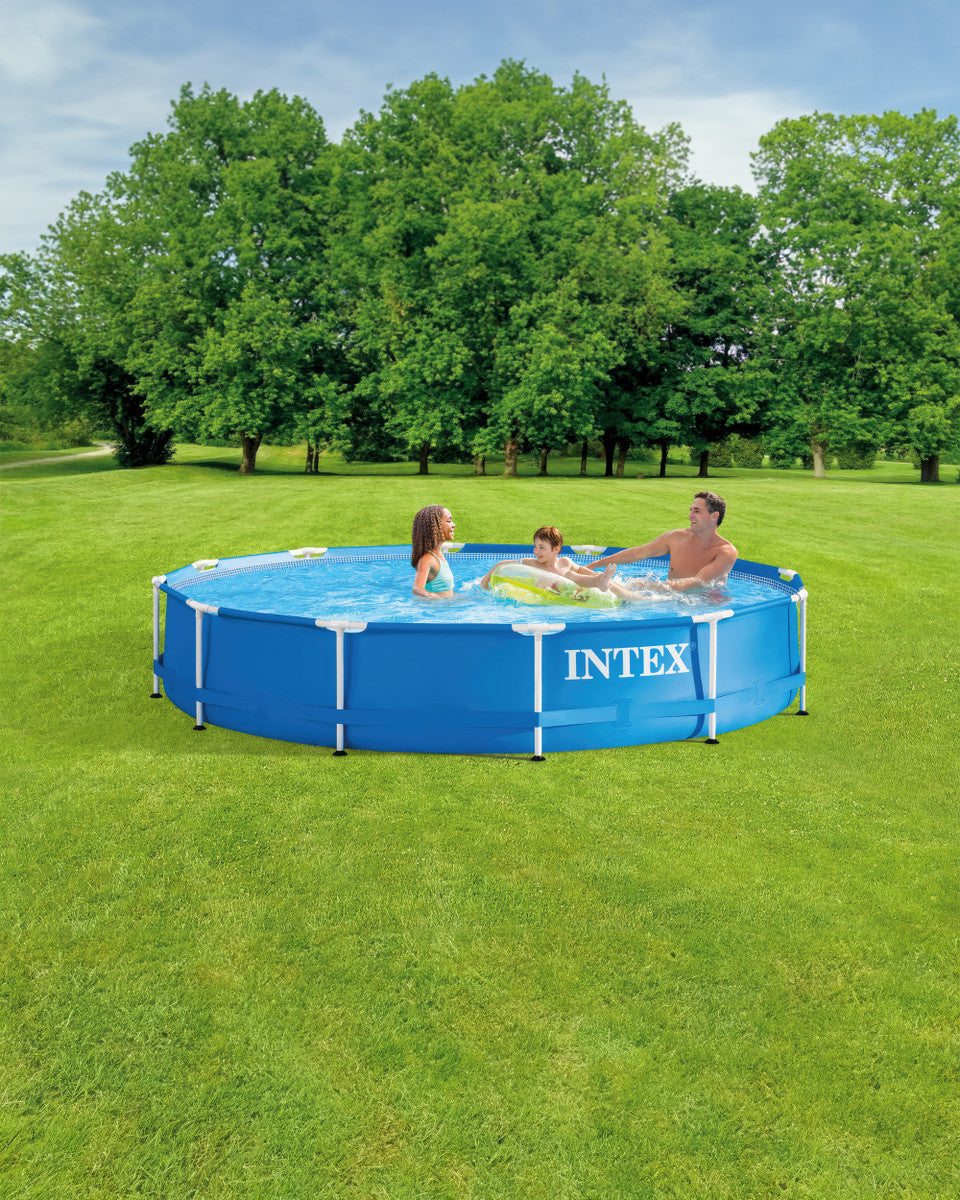 Intex Metal Frame Pool 12 Ft x 30 inch