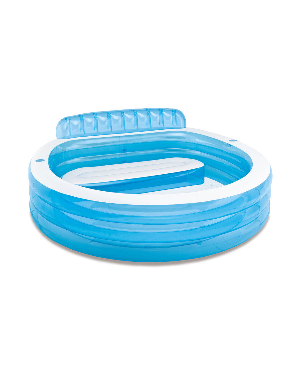 Swim Center® Round Inflatable Family Lounge Pool