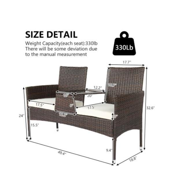 Edna’s Lover Patio Set