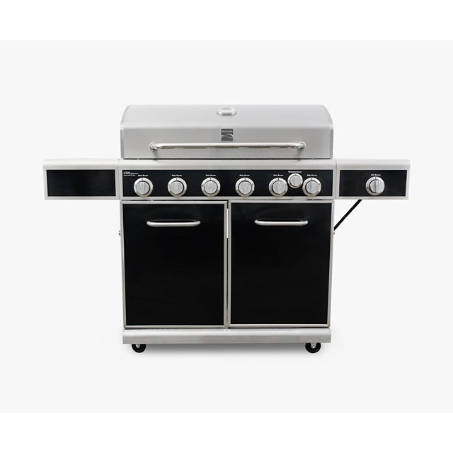 KENMORE 6 BURNER H/DUTY GRILL W/INFRARED REAR AND SIDE BURNER