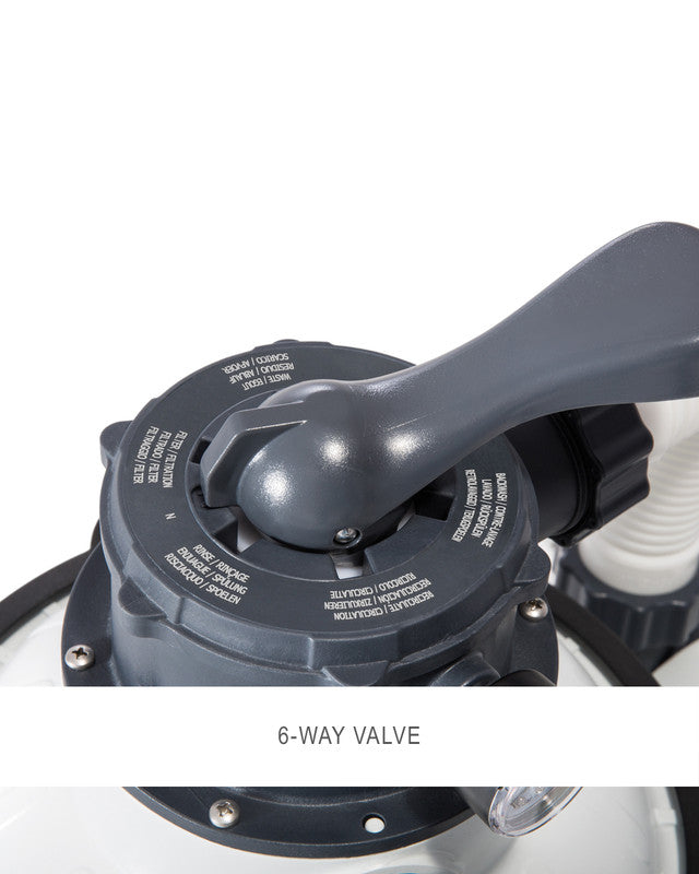 Krystal Clear™ Sand Filter Pump & Saltwater Pool Chlorine System 1500 gph