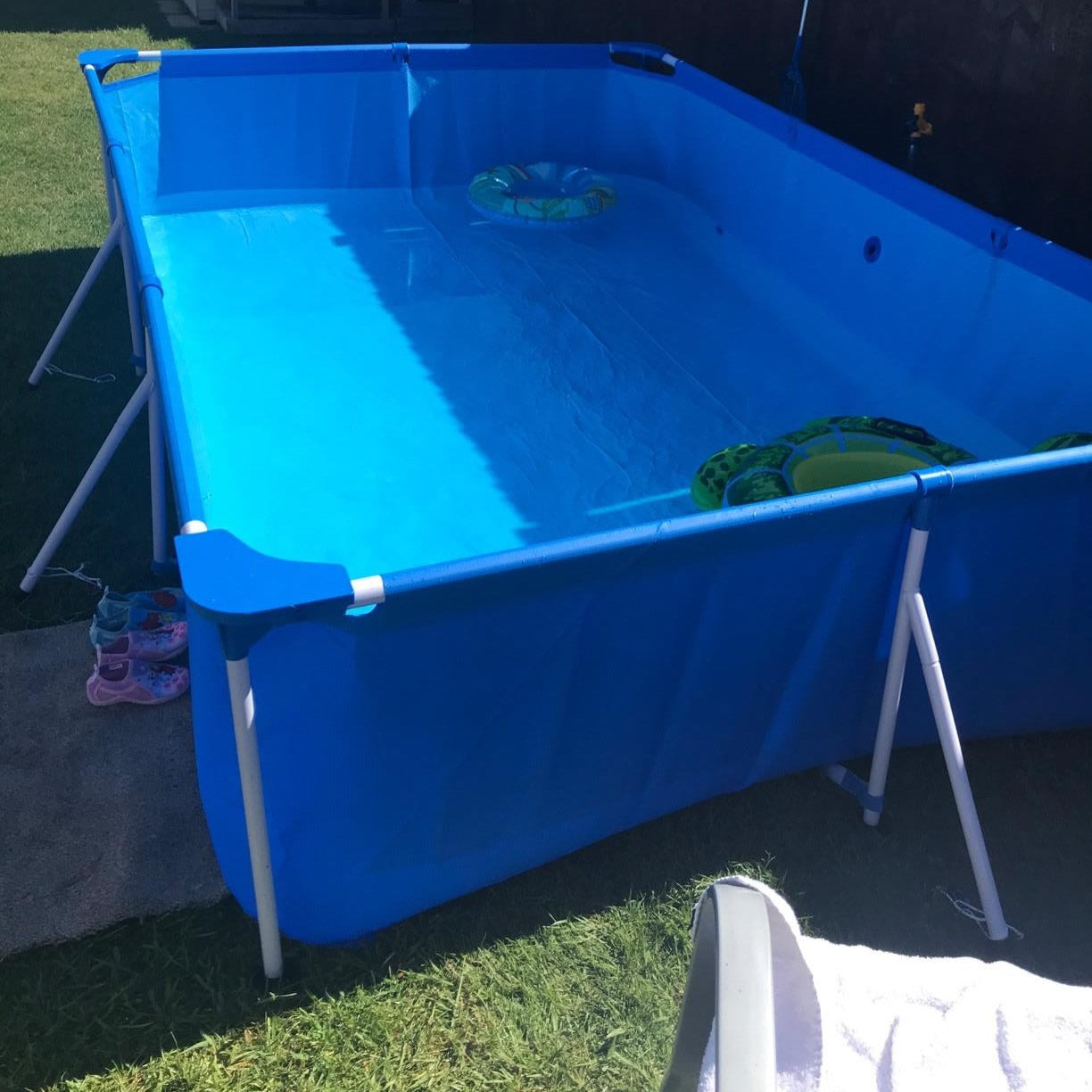 Bestway  Rectangular  Swimming Pool with Filter Pump 13ft long
