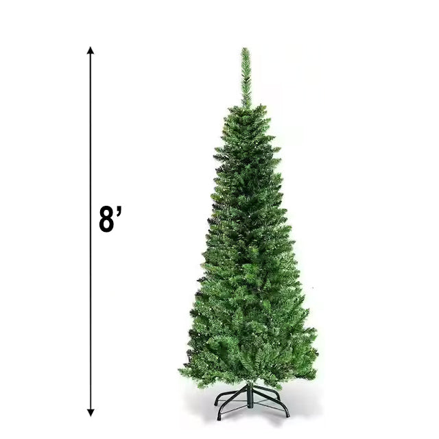 XMAS TREE PENCIL SHAPE 8FT