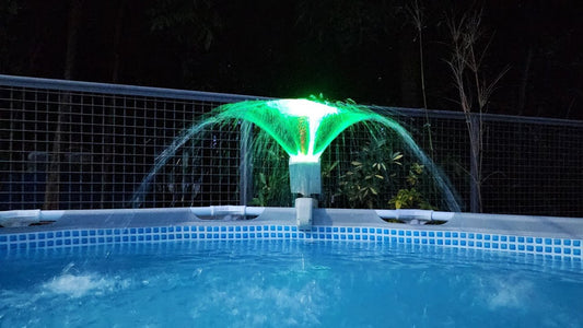 Multi-Color LED Pool Sprayer