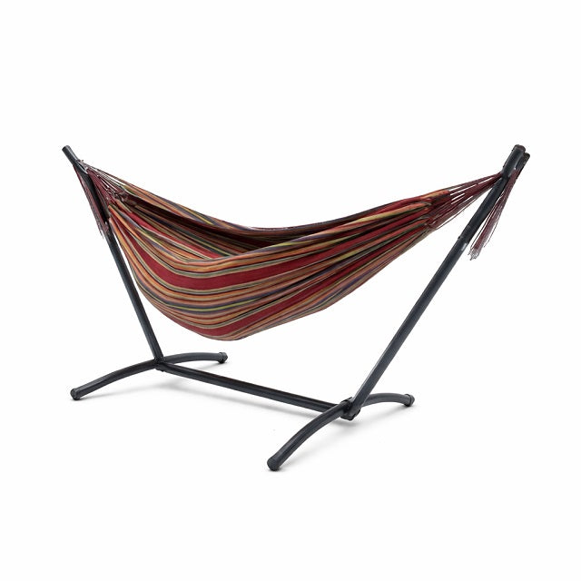 PORTABLE HAMMOCK W/STEEL STAND AND CARRY BAG