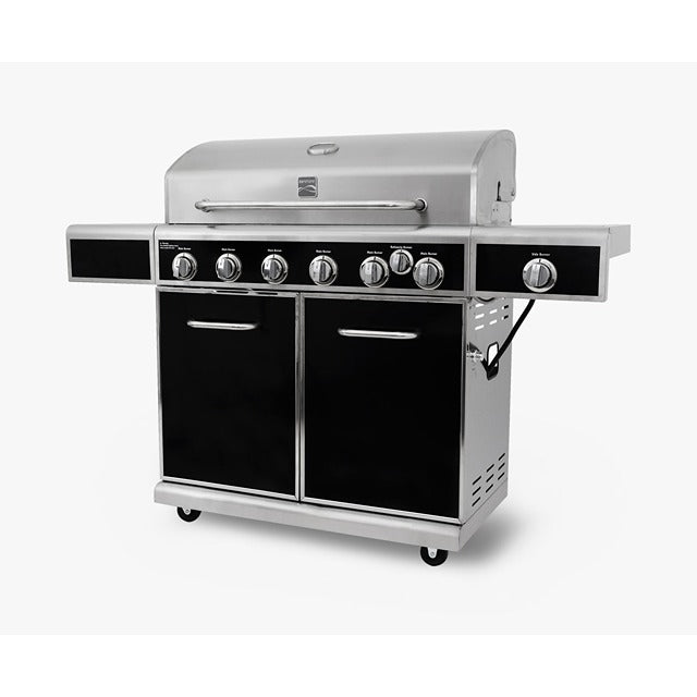 KENMORE 6 BURNER H/DUTY GRILL W/INFRARED REAR AND SIDE BURNER