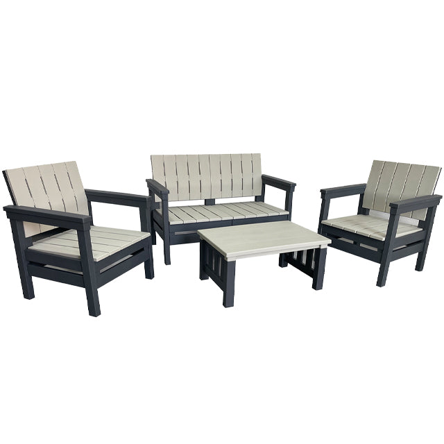 COASTLINE MANZANILLA 4PC OUTDOOR PATIO SET