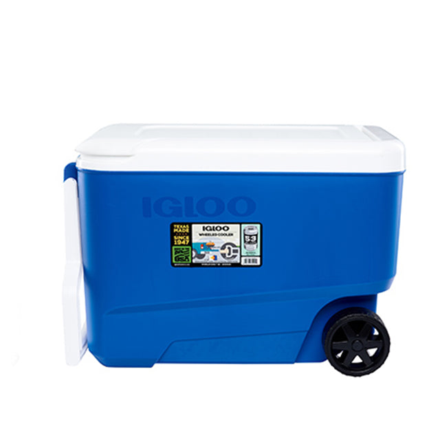 IGLOO 38QT WHEELIE COOL MAJESTIC BLUE COOLER
