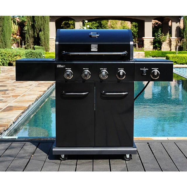KENMORE 4 BURNER PLUS SEARING SIDE BURNER GRILL