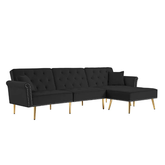 JOHNTE L SHAPED SLEEPER SOFA WITH OTTOMAN FURNITURE SET