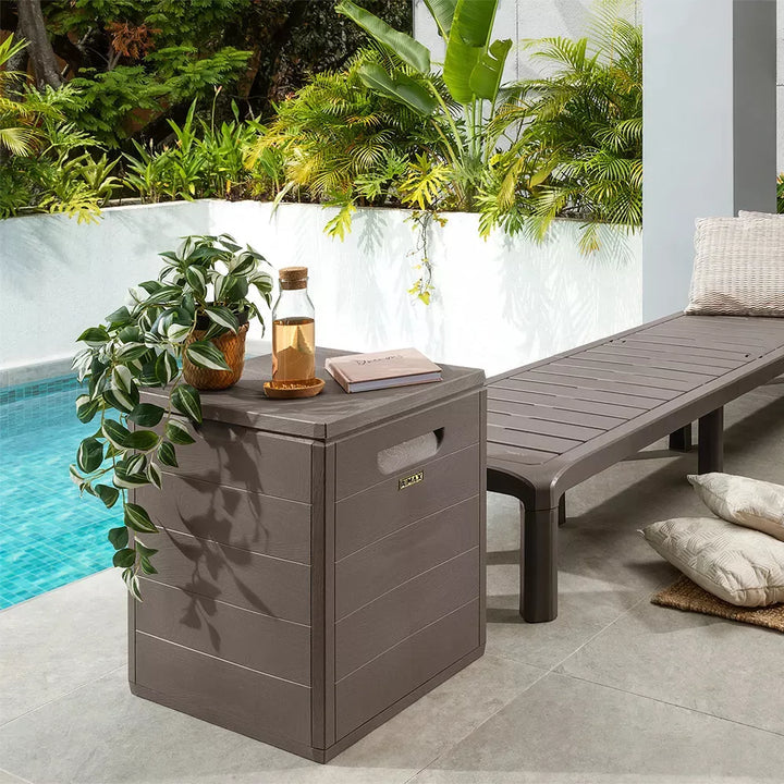 Rimax 26Gal Resin Deck Storage Box