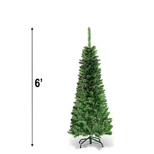 XMAS TREE PENCIL SHAPE 6FT