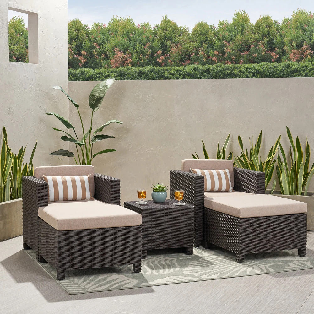 WAVERLY 5 PIECE PATIO SET