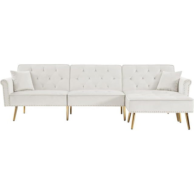 JOHNTE L SHAPED SLEEPER SOFA WITH OTTOMAN FURNITURE SET