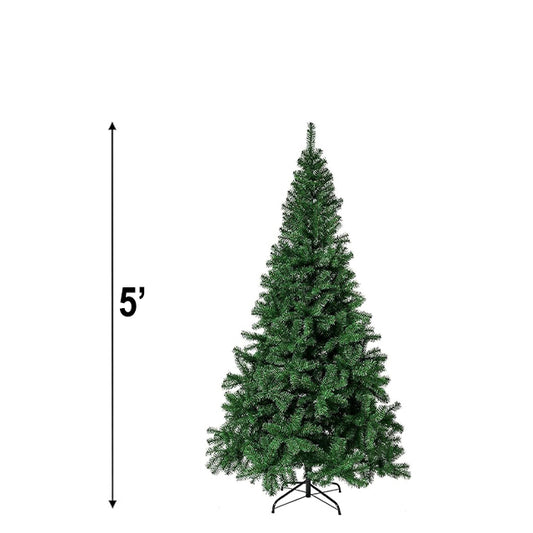 CHRISTMAS TREE 5FT W/METAL STAND