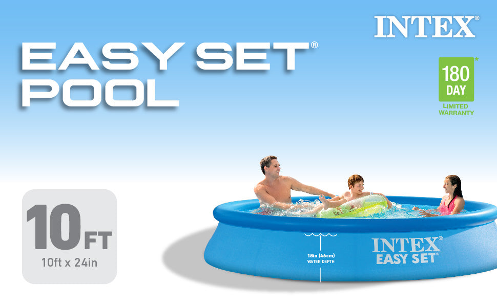 Intex Easy Set Pool 10 Ft x 24 inch Pool only