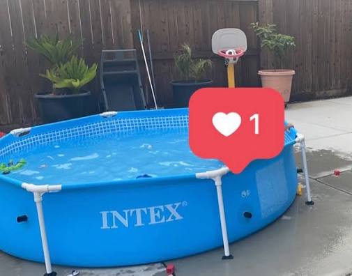 Metal Frame 8' x 20" Above Ground Pool